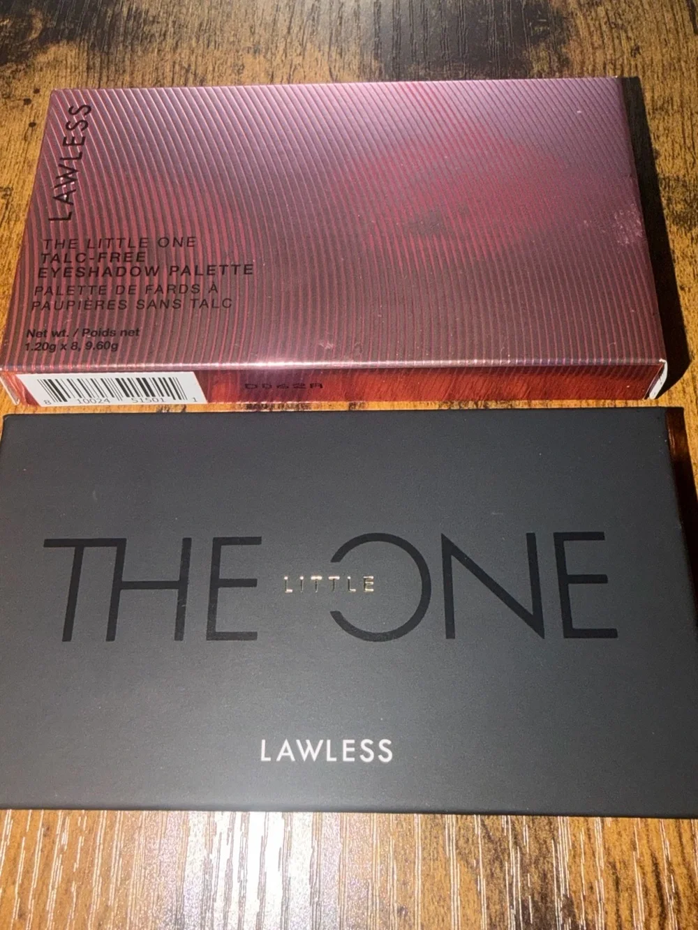 LAWLESS Warm Peach, Coral, Bronze & Black Eyeshadow Palette-New in Box